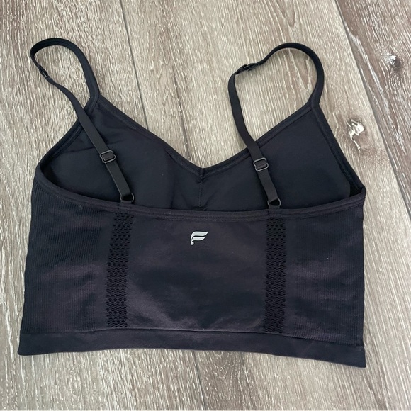 Fabletics Sync Seamless Bralette Black Size Medium - Picture 5 of 9